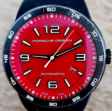 Reloj PARA HOMBRES PORSCHE DESIGN P'6310 ROJO PLANO SIX Automático PVD Acero y Goma 44mm segunda mano  Embacar hacia Argentina