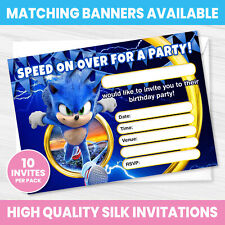 Sonic birthday party for sale  LEIGH