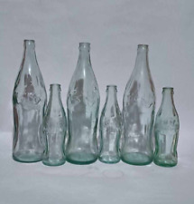 Lote 6 Colección de botellas vintage de Coca-Cola de embos árabe escritura antigua limpia segunda mano  Embacar hacia Argentina