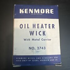 Calentador de aceite de colección Wick Kenmore #2743 con portador de metal calentadores de queroseno portátiles nuevo de lote antiguo segunda mano  Embacar hacia Argentina