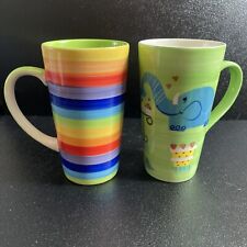 Tall latte mugs for sale  DURHAM