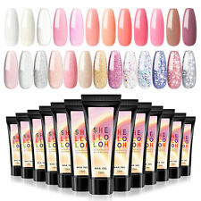 Used, Shelloloh Quick Building UV Poly Building Gel Polish Nail Art Extension 15ML for sale  Shipping to South Africa