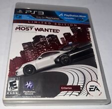 Need For Speed Most Wanted edição limitada Sony PlayStation 3 PS3 completo comprar usado  Enviando para Brazil