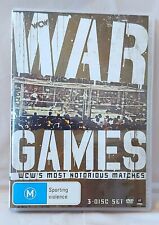 WCW War Games DVD 3 Discos Conjunto WWE Hulk Hogan Ric Flair Randy Savage NWO Sting WWF comprar usado  Enviando para Brazil