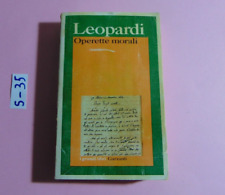 Libro giacomo leopardi usato  Paterno