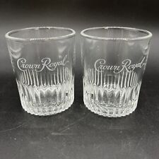 Copos vintage Lowball Rocks edição limitada Crown Royal gravado conjunto de 2 comprar usado  Enviando para Brazil