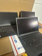 Lot Of 3 Lenovo Thinkpad X1 Carbon 6th-7th Touchscreen- i7-i5,, 16-8Gb RAM-No Ac for sale  Shipping to South Africa