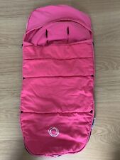 Bugaboo footmuff pink for sale  LONDON