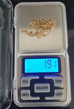 Goldkette 585 bruchgold gebraucht kaufen  Euskirchen