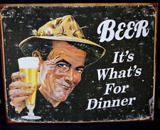 Vintage beer dinner for sale  Franklin