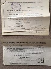 Vintage share certificates for sale  TELFORD