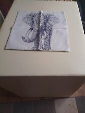 Elephant cushion cover for sale  BROADSTAIRS