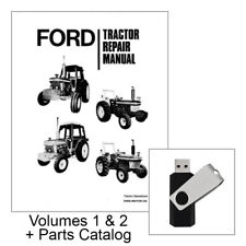 Used, Ford 2600 3600 4100 4600 5600 6600 6700 7600 7700 Tractor Service Repair Manual for sale  Cat Spring