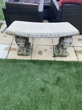 Concrete curved lion for sale  SHEFFIELD