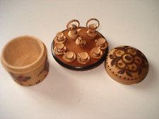 Handmade wooden tea for sale  WALTHAM CROSS