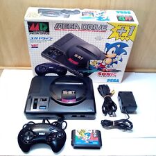 Sistema de console SEGA Mega Drive Sonic Edition in a box HAA-2510 Japão importado testado comprar usado  Enviando para Brazil