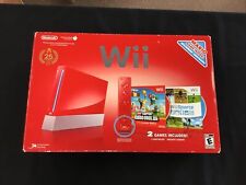 Usado, Consola Nintendo Wii Super Mario Bro edición 25 aniversario roja *SIN CONTROLADOR segunda mano  Embacar hacia Argentina