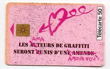 Telecarte 1995 graffiti d'occasion  Salles