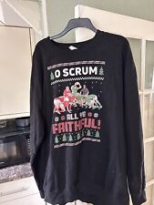 Rugby xmas jumper for sale  AXMINSTER
