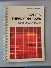 Handbuch hp82143a thermodrucke gebraucht kaufen  Deutschland