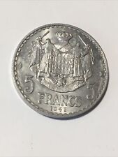 Francs monaco 1945 d'occasion  Saint-Avertin
