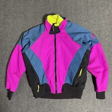 Vintage 80’s Cannondale Jacket Medium Windbreaker Color Block Full Zip Active for sale  Shipping to South Africa