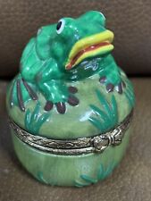 frog jewelry holder box for sale  Waldwick