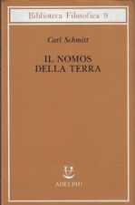 Schmitt carl..il nomos usato  Italia