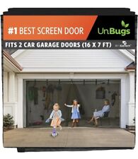 16 X 7 Screen Door For 2 Car Garage Unbugs New Open Box Double Magnetic Close  for sale  Shipping to South Africa