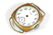 Usado, Reloj de trinchera CYMA Tacy Watch Co CYMA calibre 370 esfera de porcelana restauración o piezas segunda mano  Embacar hacia Argentina