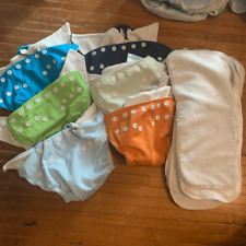 Fuzzi Bunz one size elite and small lot of 6 cloth diapers for sale  Shipping to South Africa