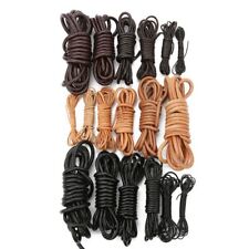 Round leather cord for sale  Shipping to Ireland