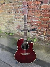 Ovation Celebrity Deep Bowl Electro Acoustic Cutaway Guitar. Made in Korea, used for sale  Shipping to South Africa