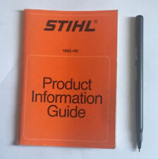 Stihl product information for sale  ANDOVER