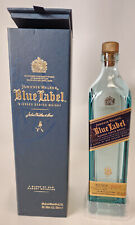 Vintage Johnny Walker Blue Label Uísque Escocês 200ml Garrafa Vazia Com Caixa comprar usado  Enviando para Brazil