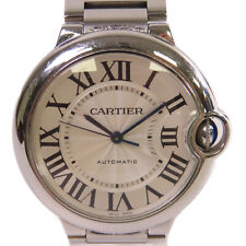 Reloj automático CARTIER globo azul 36 mm acero inoxidable W6920046 blanco segunda mano  Embacar hacia Argentina