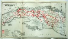 United Railways of the Havana & Regla Warehouses - Mapa original del sistema 1919. segunda mano  Embacar hacia Mexico