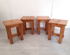 Sgabelli tavolini legno usato  Carpi