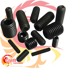 M8 M10 M12 M16 SOCKET CUP POINT GRUB PARAFUSOS HEX ALLEN CONJUNTO PARAFUSOS 14.9 PRETO comprar usado  Enviando para Brazil