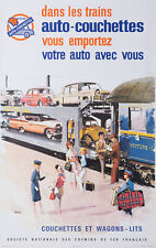 Original train poster d'occasion  Saint-Ouen