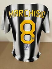MAGLIA MARCHISIO JUVENTUS JERSEY TRIKOT OFFICI NO MATCH WORN ISSUED SIGNED COA usato  Roma