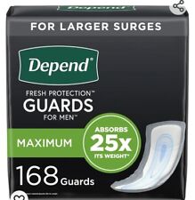 Depends incontinence guards for sale  Spartanburg