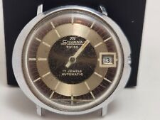 Hermoso reloj suizo automático vintage Silvana ovalado para piezas o reparación segunda mano  Embacar hacia Argentina