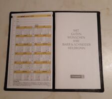 Ledermäppchen taschenkalender gebraucht kaufen  Mannheim