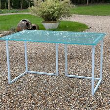 Habitat glass desk for sale  OXTED