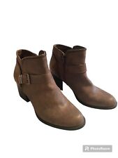 Ankle Boots Women’s Taupe Block Heel  Size: 7 American Rag, Perfect Jean Boots! for sale  Shipping to South Africa