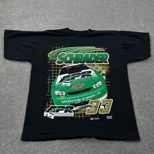 Camisa vintage Nascar para hombre XL negra verde camiseta Ken Schrader EE. UU. puntada única años 90 *, usado segunda mano  Embacar hacia Argentina