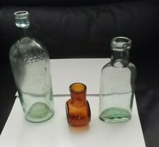 3xvintage bottles sanitas for sale  SOUTHPORT