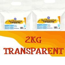 Seifenbasis transparent 2kg gebraucht kaufen  Mammendorf