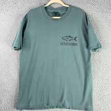 Camiseta de pesca vintage adulto extra grande verde comer dormir ir pez GorpCore Y2K segunda mano  Embacar hacia Argentina